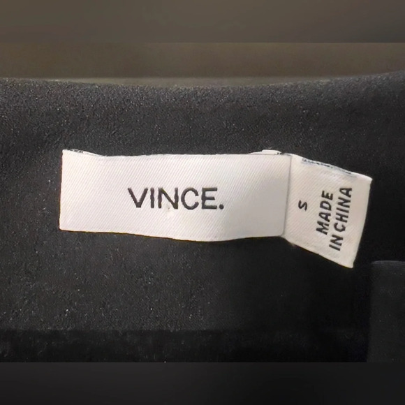 Vince Silk geometric print sheath dress size Small - Picture 2 of 9